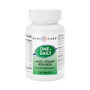 GeriCare One-Daily Multi-Vitamin con Compresse di Ferro,100 Conte (Pacchetto di 1)