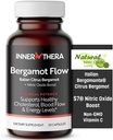 Bergamot Flow Italian Citrus Bergamot + S7 Nitric Oxide, Bergamotto Supplemento per Alto Colesterolo - Aumentare il flusso sanguigno, Circolazione e livelli di energia - Realizzato con l'estratto bergamasco italiano brevettato