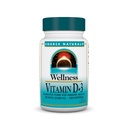 Fonte Naturals Benessere Vitamina D-3 2000 iu Forma Bioattiva per la Salute Immune* - 200 Softgels