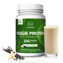 MRM Nutrition Veggie Protein con Superfoods | Vanilla Flavored | 22g Proteine Completa | Over 8.8g Aminoacidi essenziali | 13 superfoods | con Omega 3s e Omega6s | Keto Friendly | 15 Servings