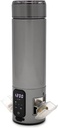 e-Pill Smart in acciaio inox acqua bottiglia Pill Organizer e medicina Reminder
