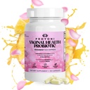 Probiotici vaginali per le donne, supplemento di salute vaginale - 6 miliardi di CFU Probiotici per bilanciamento del pH, Promuovi l'odore vaginale sano e flora vaginale, 60 conteggio (pacchetto di 1)