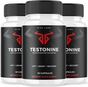 rize labs (3 Pack) Testonine Male Supplement, Testonine Capsules for Men, Testonine Maximum Strength Formula, Testonine All-Natural Pill for Muscle Power, Testonine Recensioni (180 Capsules)