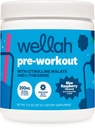 Wellah Get-Going Pre-Workout Drink Mix (Blue Raspberry Flavored, 30 Serve)