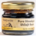 Sii Bodywise Pure Himalajit Resina I 600 mg I 75%+ Acido Fulvic & 85+ Minerali Trace | Zero Sugar I Lab Tested I Heavy Metal Free I 100% Autentico & Naturale, Organic I per Uomini & Donne I 30 gm.