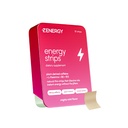 ZENERGY Energy Oral Strips - Mint Flavor | 40mg Caffeina + 30mg L-teanina + 100% Vitamina B6 & B12 | 0 Zucchero, 0 Calorie, 0 Gluten, 0 Aspartame, Vegan, Plant-Based, Azione istantanea | 1 Tin = 30 Strisce