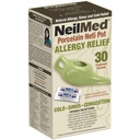NeilMed Classic Porcellana Neti Pot Green con 30 confezioni Premixed