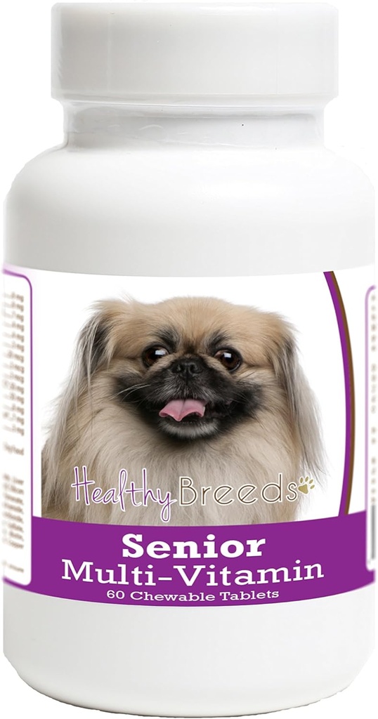 Sane razze Pekingese Senior Dog Multivitamin Tablets 60 Conte