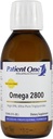 Un paziente Omega 2800 Liquido | Supplemento al cuore di supporto, salute cognitiva e congiunta* | Olio di pesce Omega-3 ad alta potenza | Limone Flavor | 5 fl oz