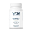 Vitamina A 7500mcg RAE | Supplemento di vitamina A per la funzione immunitaria, la visione, la pelle e la salute cellulare | Gluten, latticini, soia Free | Non-GMO | 100 capsule