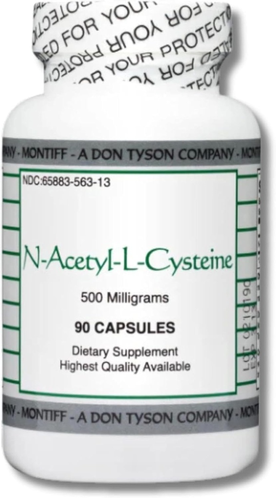 MindEyes N-Acetyl-L-Cysteine NAC 500mg supplemento (90 capsule), bianco