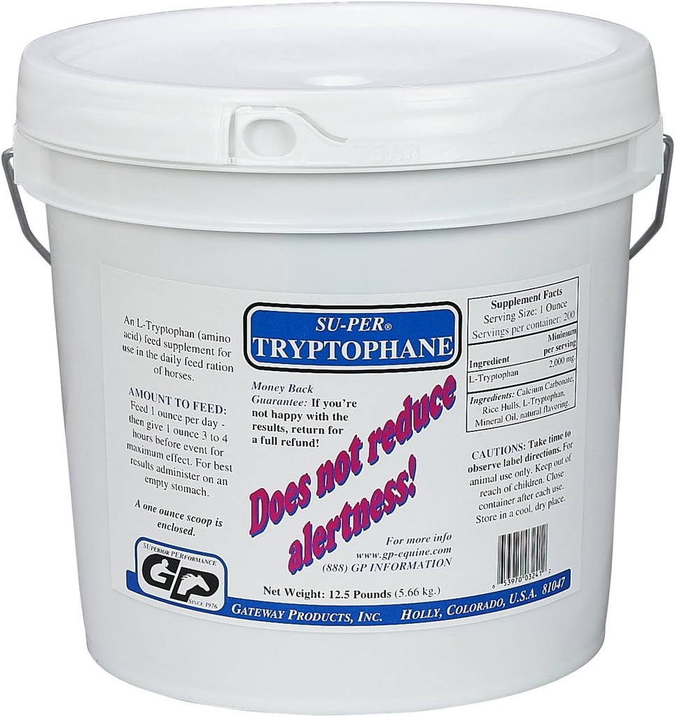 Gateway SU-PER Tryptophane (Calming Support for Horses) - 12,5 sterline