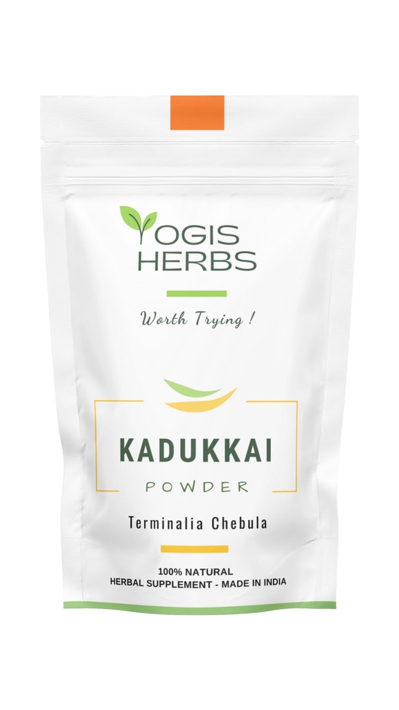 YOGIS HERBS Kadukkai Polvere (Terminalia Chebula/Haritaki) 1 libbra fresca e pura 1 pound (pacchetto di 1)