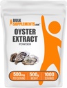 BulkSupplements.com Polvere di Oyster Extract - Supplemento di zinco, da Conchiglie di Oyster Whole - Gluten Free, 500mg per Serving, 500g (1.1 lbs) (Pack of 1)