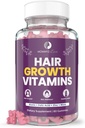 Momz amore biotina Gummies 5000mcg per la crescita dei capelli e la pelle radiante durante il periodo di recupero e regolazione post Partum - Post Partum Vitamine con Folate