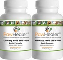 Urinary Free The Flow-Basic - Bladder Stones Dogs - 2 Pack - Natural Remedy Stone Prevention in Dogs - 50 Grammi/ea -Herbal Powder - Mix in Food