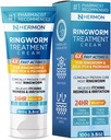 Hermon Potente crema antifungine Ringworm - Trattamento efficace per lo sciamano cocciuto, Jock Itch, Eczema, Tinea Versicolor, Athlete's Foot - per adulti e bambini - 100ml