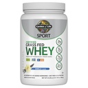 Giardino della vita SPORT Whey Protein Powder Vanilla, Premium Grass Fed Whey Protein Isolate plus Probiotics for Immune System Health, 24g Protein, Non OGM, Gluten Free, Cold Processed - 20 Servings