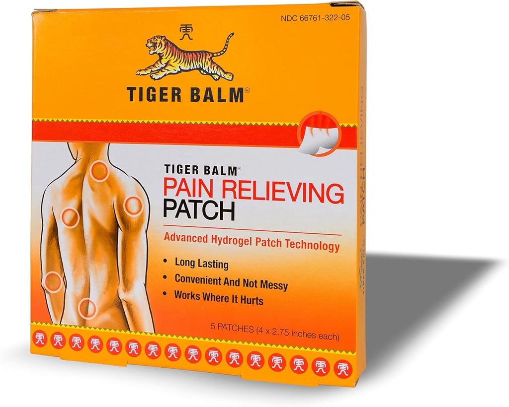 Tigre Balm Dolore Patch, 5 Conte