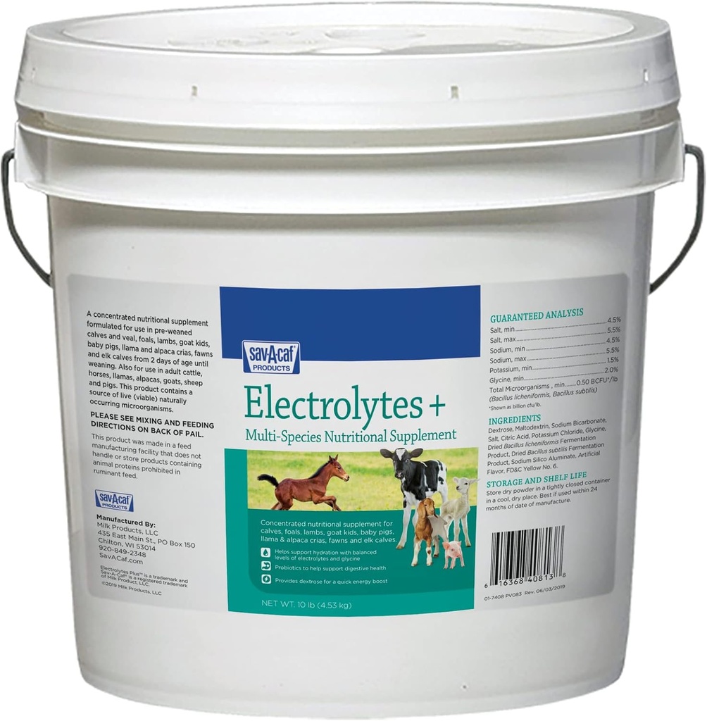 633011 Electrolytes Plus Multi-Species Supplemento, 10 lb