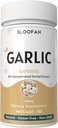 Aglio capsule 500mg | Concentrazione di 10:1 Estratto di polvere |Allium sativum Herbal Supplement | Naturale, Non OGM, Senza Glutine, Nessun Additivi Artificiali (60 Conteggio (Pack of 1))