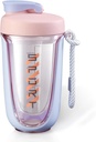 tazze shaker per frullati proteici flacone shaker 20 oz proteina, prova debole, il frullatore perfetto per la palestra, bottiglia di pre-allenamento, Coppa Shaker coppe, supplemento di perdita di peso Shakes