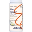 Foster & Thrive Daily Psyllium Husk Powder Supplement, 4-in-1 Fibra per lassativo della salute digestivo, allevia la stitichezza occasionale, addolcito w/Real Sugar, aroma originale, 48 dosi