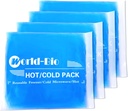Gel morbido flessibile Ice Pack per lesioni, freddo riutilizzabile, compressori freddi caldi per Joint&Muscle Pain, Surgery Recovery, Inflammation, Swelling, Face, Head, Wrist, Ankle&Foot Injury, 4 Pack-5.1"x6.3"