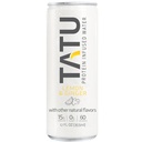 TATU Ready-To-Drink Protein Infused Water Lemon Ginger 24 Pack. 15 grammi di proteine del siero di latte isolato, 0 grammi di zucchero, solo 60 calorie. Lemon Ginger e Orange Mango. Senza glutine, senza lattosio.