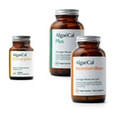ALGAECAL Bone Health Bundle - D3 Complete (1000 IU) + K2, Vitamina E, Vitamina A & Calcium basata sulle piante clinicamente Supportato per aumentare la densità di ossa