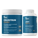 Dr. Tobias Joint Support Supplement and Colostrum Powder - Supporta la mobilità congiunta, la salute del cartilage e la funzione immunitaria - Non-OGM
