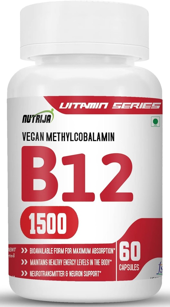 Integratore di vitamina B12 (60 capsule)