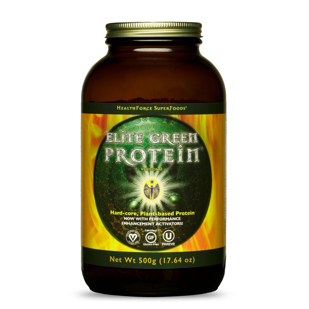 HEALTHFORCE SUPERFOODS Elite Green Protein - 500 g polvere