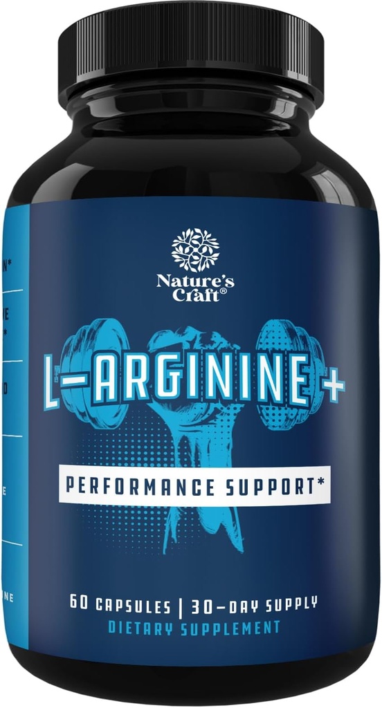 Pre Workout Nitric Oxide Supplement - Extra Strength L Arginine L Citrulline Supplemento con Beta Alanine Nitric Oxide Booster per una maggiore resistenza alle prestazioni Vascularità e recupero muscolare