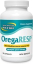 NORTH AMERICAN HERB & SPICE OregaResp - 90 capsule vegetali - Immune & Respiratory Health - Cumin, Sage, Oregano olio - Sicuro per bambini &amp; animali, Non-GMO - 90 Serve