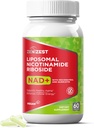 NAD+ Supplemento NMN Alternativa - Liposomal Nicotinamide Riboside con Resveratrolo & Quercetina per Anti Aging Cell Rigenerazione Energy Focus per Uomo Donne