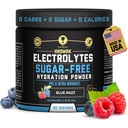 HRDWRK Electrolytes Polvere con Magnesio, Potassio - Gli elettroliti senza zucchero aumentano l'eccedenza e riducono la fatica con questo supplemento di elettroliti - Idratazione massima - Keto Friendly