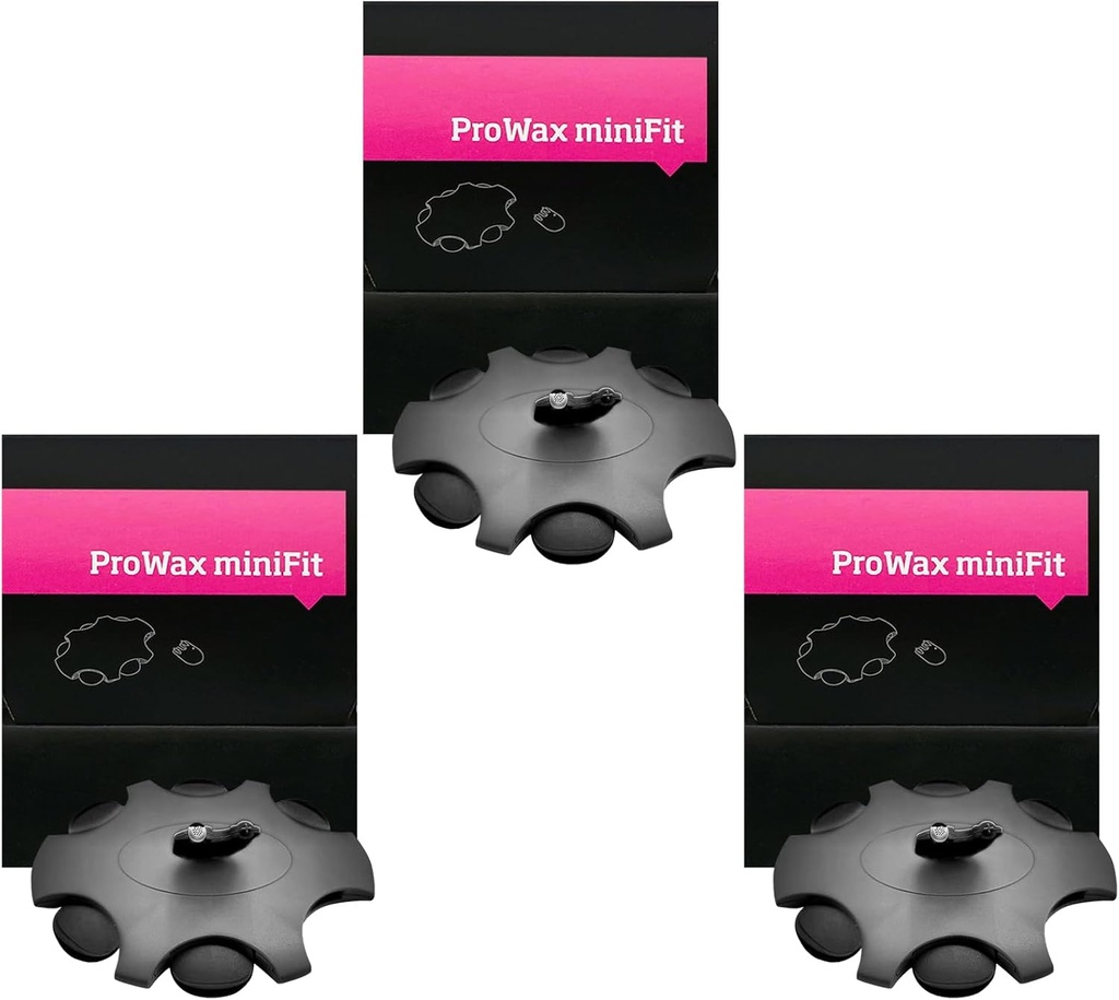 (18 Pcs) Minifit Prowax Wax Guards Filtri per apparecchi acustici Oticon,Oticon Minifit Hearing Aids Ricambi Supplies Kit di pulizia Accessori(3 pacchetti)