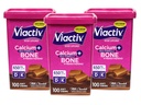 Viactiv Max Formula Calcium +Vitamin D3 Supplemento per Bone Health Milk Chocolate, 100 Soft Chews - 3 Pack