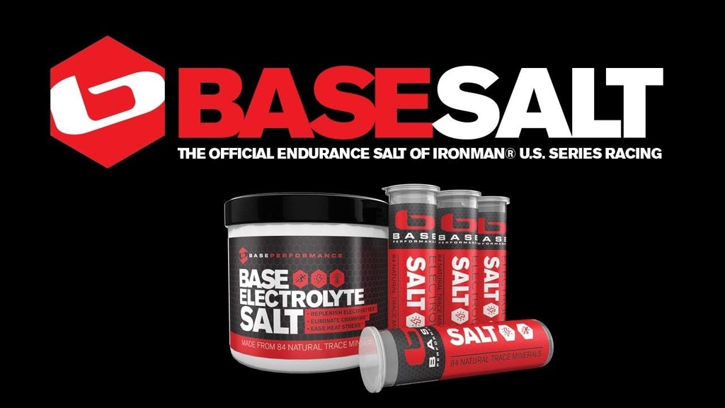 BASE Performance electrolyte Salt, 226 Serve vasca con 3 fiale da corsa ricaricabili.