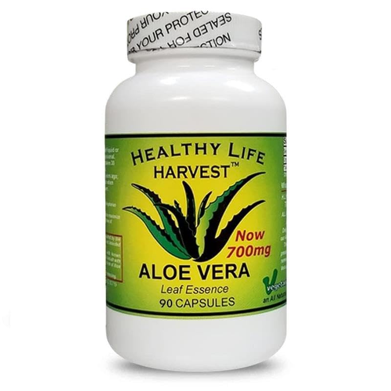 Capsule ICAloe - Integratori IC, Non OGM, Cistite Interstiziale per 30 Anni- Vegetariano - Ogni bottiglia ha 90 - 700mg caps