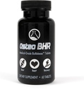 Osteo BHR - 60 Ct Bone Riparazione Supplemento w Ipriflavone, Calcio, Magnesio, Boron, Vitamina K2 & D3 per la salute e il recupero di ossa. Utilizzo ottimale del calcio per il cuore sano e arterie.