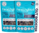 sanbud tacchino cane Probiotico Chews - Gut Health Support - Prebiotico, Fibra e vitamina, Puppy fegato Bites per Sensitive Stomach, Cane Sgabello Hardener (4.6oz per confezione 2-Pack)