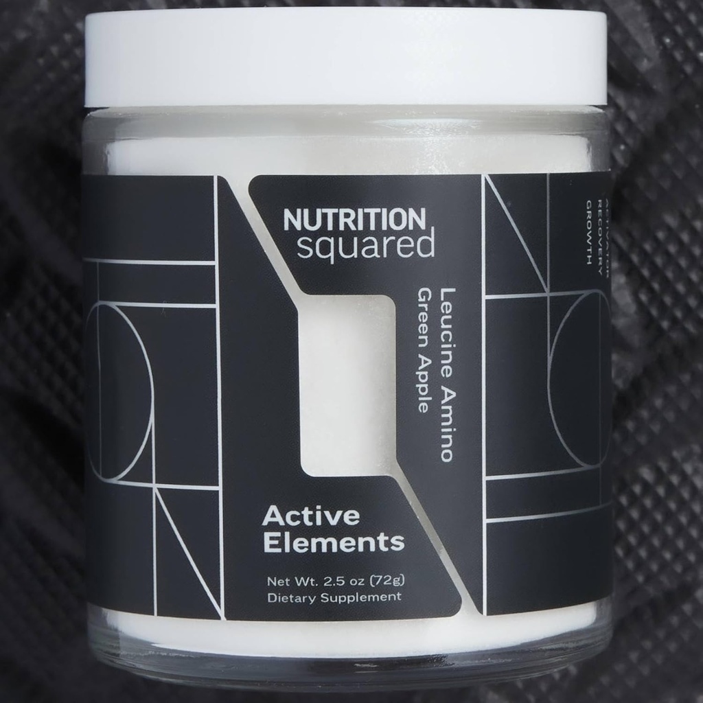 Pure Leucine Amino Active Element | Green Apple Flavor | Fuel Your Gains | (36) Serve