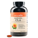 NatureWise CLA 1300 - 95% Acido linoleico congiunto attivo per le donne e gli uomini, Non stimolante, Supporta gli obiettivi di peso & fitness - Non-GMO, Gluten Free - 180 Softgels[2-Month Supply]