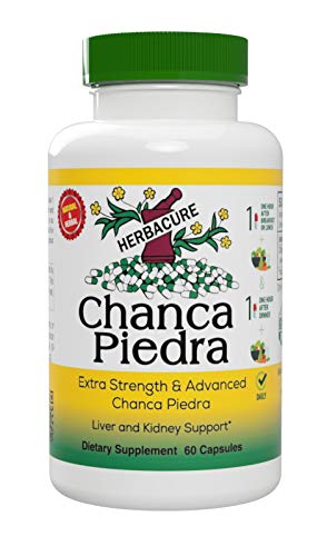 Chanca Piedra 500 mg 60 capsule (Stonebreaker) - per il rene, la pietra e la salute urinaria, supplemento di pietra renale