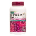 NaturesPlus Herbal Attivi riso rosso lievito, rilascio esteso - 600mg, 60 Vegan compresse - Supplemento di erbe - Supporto al colesterolo - Vegetariano, Senza glutine - 60 Serve