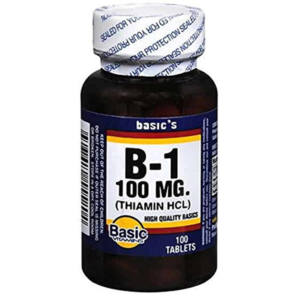 B-1 100 mg compresse - 100 ct
