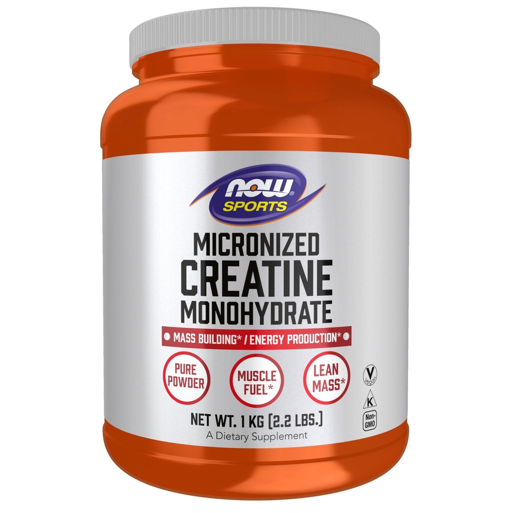 Ora Nutrizione sportiva, Polvere di creatina micronizzata 500 g, Produzione di massa*/Energia*, 1 kg.