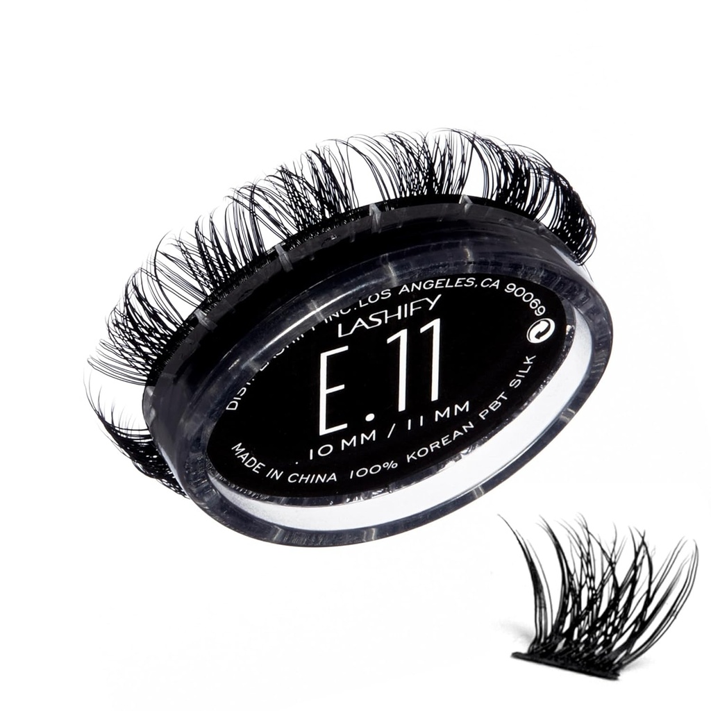 Lashify Estrema 11mm Gossamer DIY Estensioni ciglia ricaricare, nero, facile False ciglia per aggiungere volume eccezionale